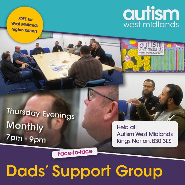 Fathers in a support group meeting