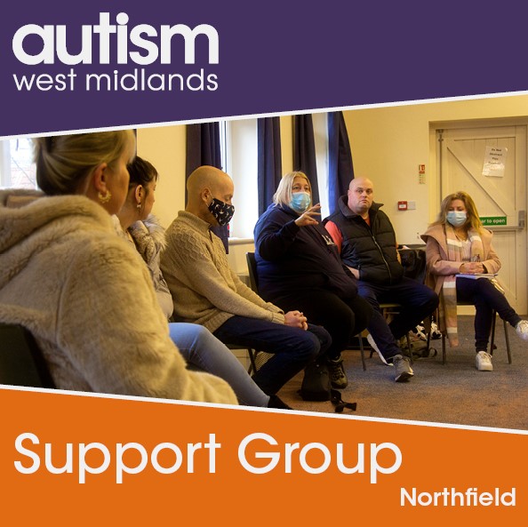 People in a support group meeting