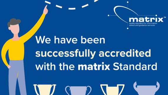 Our Information Line team has officially achieved Matrix accreditation!