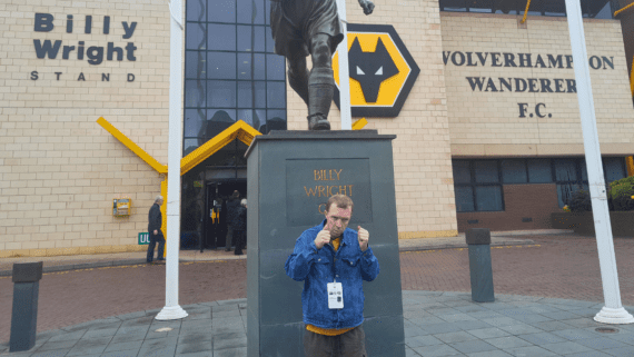 W Scores Big with Wolverhampton Wanderers Stadium Tour